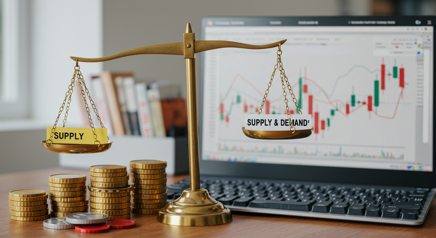 需要と共有による価格変動のイメージ